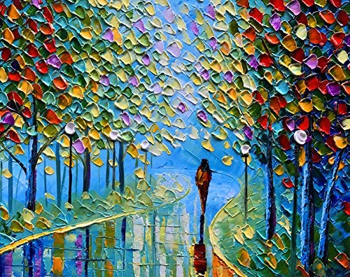 oil painting on canvas